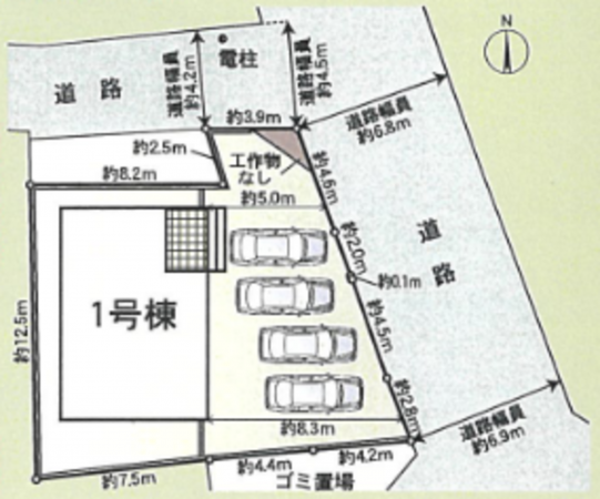 射水市二口、新築一戸建ての画像です