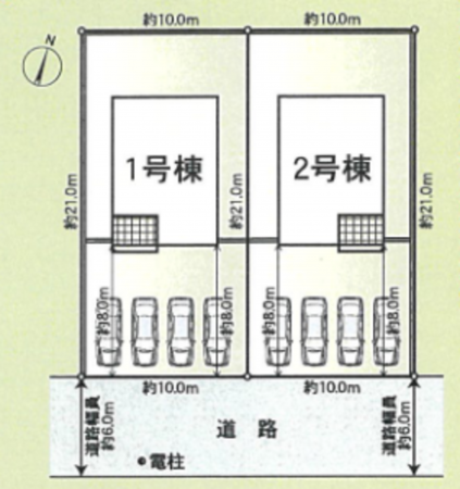 高岡市立野美鳥町、新築一戸建ての画像です