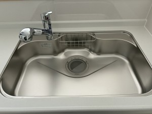 滑川市辰野、新築一戸建てのキッチン画像です