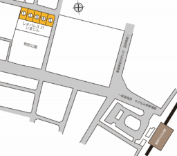 高岡市和田、土地の間取り画像です
