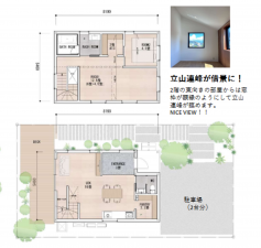 富山市婦中町田島、中古一戸建ての間取り画像です