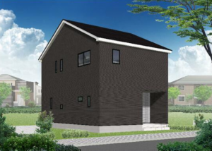射水市小林、新築一戸建ての外観画像です