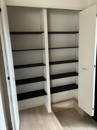 滑川市上小泉、新築一戸建ての収納画像です