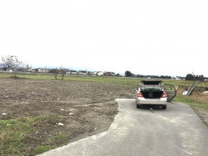 富山市南大場、土地の外観画像です
