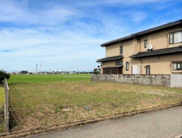 射水市小島、土地の外観画像です