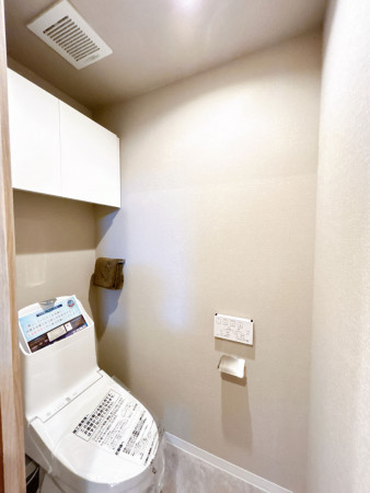 富山市城川原、マンションのトイレ画像です