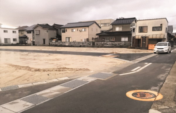 射水市小島、土地の外観画像です