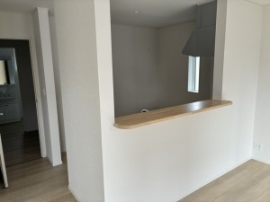 高岡市蓮花寺、新築一戸建てのキッチン画像です