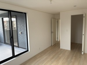 富山市婦中町笹倉、新築一戸建ての寝室画像です