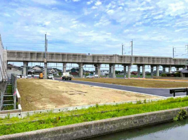 富山市高木西、土地の間取り画像です