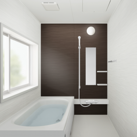 富山市願海寺、中古一戸建ての風呂画像です