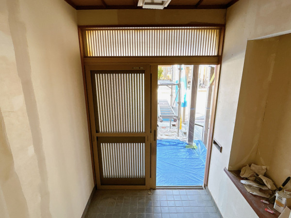 富山市若竹町、中古一戸建ての玄関画像です