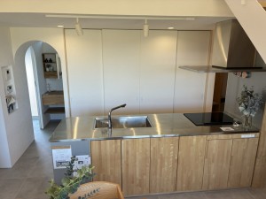 富山市藤木、新築一戸建てのキッチン画像です