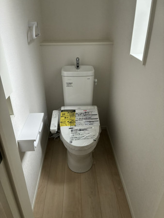 富山市中市、新築一戸建てのトイレ画像です