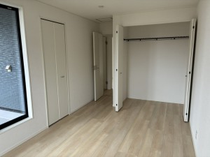 富山市中市、新築一戸建ての寝室画像です