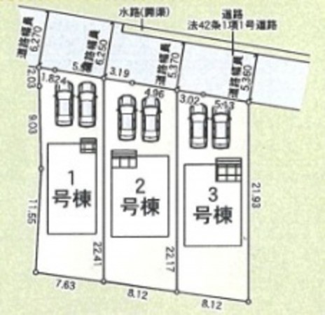 富山市中市、新築一戸建ての画像です