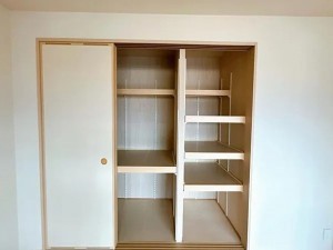 富山市新根塚町、マンションの収納画像です