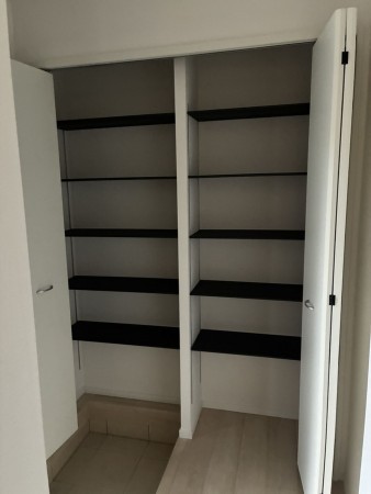 中新川郡立山町前沢新町、新築一戸建ての収納画像です