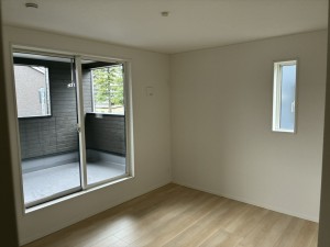 中新川郡立山町前沢新町、新築一戸建ての寝室画像です