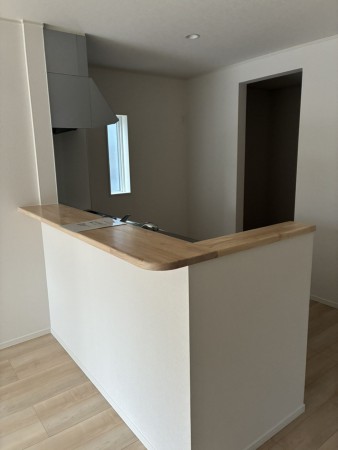 中新川郡立山町前沢新町、新築一戸建てのキッチン画像です