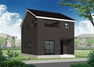 中新川郡立山町前沢新町、新築一戸建ての外観画像です