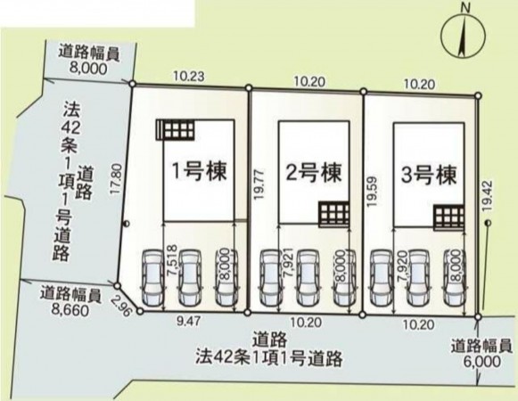 中新川郡立山町前沢新町、新築一戸建ての画像です
