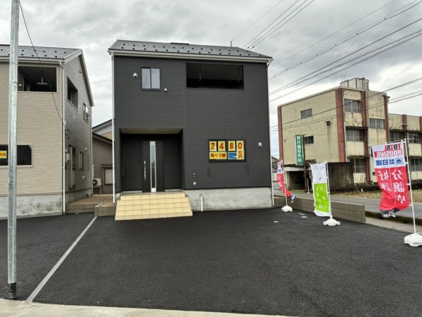 富山市婦中町笹倉、新築一戸建ての外観画像です