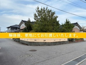 富山市山室、土地の外観画像です