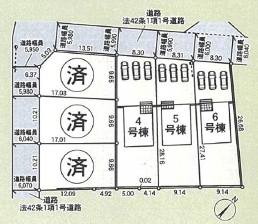 富山市下堀、新築一戸建ての地図画像です