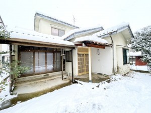 富山市呉羽町、中古一戸建ての外観画像です