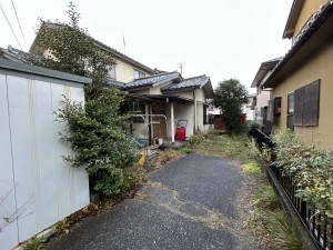 富山市呉羽町、中古一戸建ての外観画像です