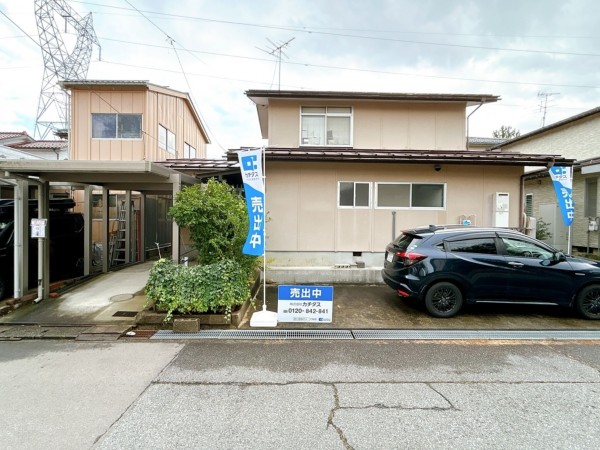 富山市藤の木台、中古一戸建ての外観画像です