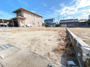 富山市蓮町、土地の外観画像です