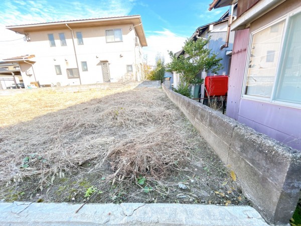 富山市蓮町、土地の外観画像です