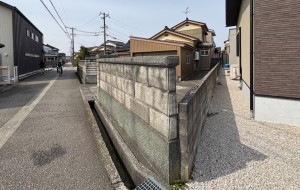 富山市中田、土地の外観画像です