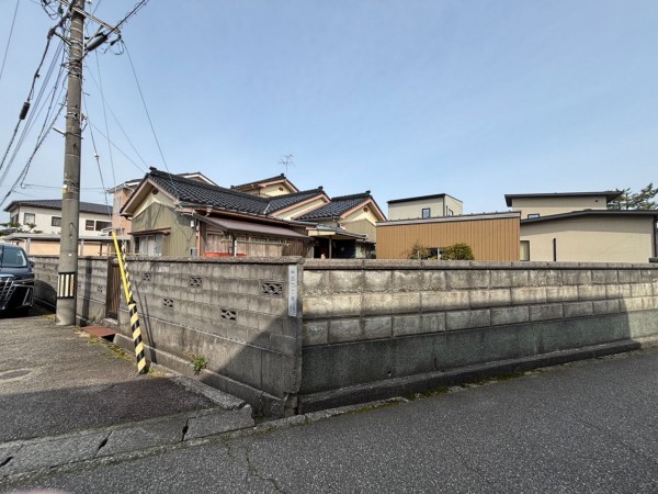 富山市中田、土地の外観画像です