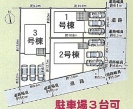 富山市婦中町麦島、新築一戸建ての画像です
