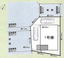 高岡市東下関、新築一戸建ての画像です