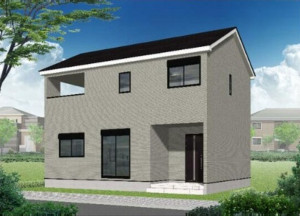 高岡市瑞穂町、新築一戸建ての外観画像です