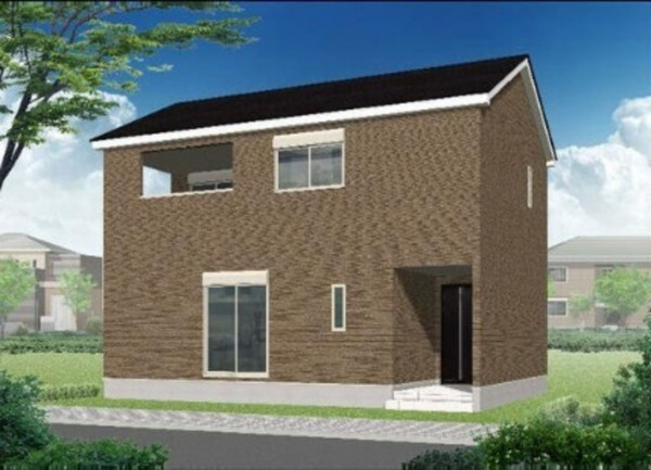 高岡市瑞穂町、新築一戸建ての外観画像です