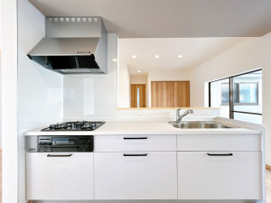 富山市堀川町、中古一戸建てのキッチン画像です