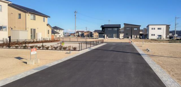 氷見市柳田、土地の外観画像です