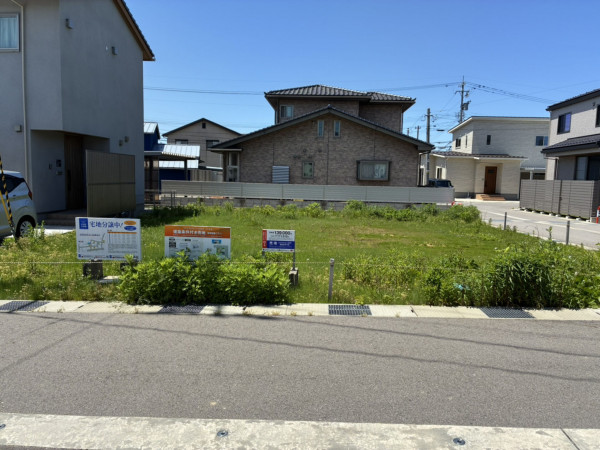 富山市米田町、土地の外観画像です
