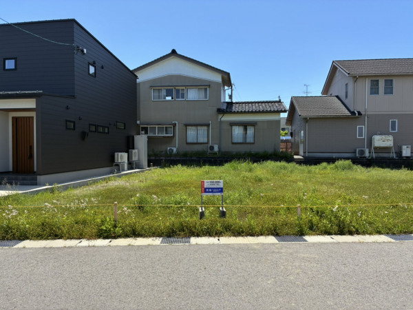 富山市米田町、土地の外観画像です