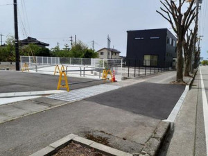 滑川市上小泉、土地の外観画像です