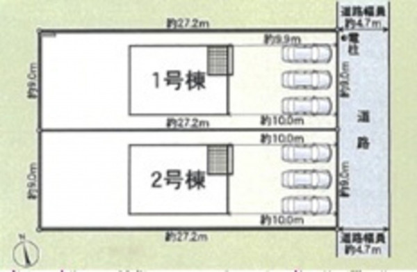 高岡市下牧野、新築一戸建ての画像です