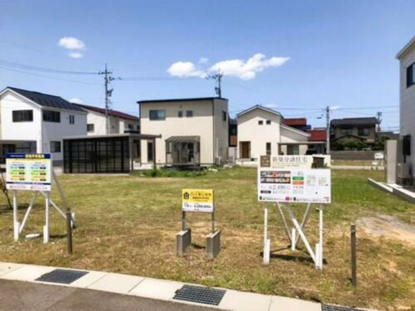富山市上二杉、土地の外観画像です