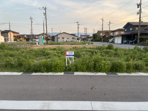 富山市下大久保、土地の外観画像です