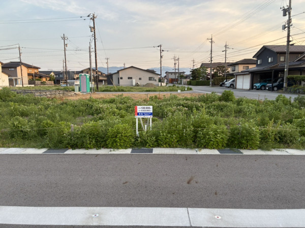 富山市下大久保、土地の外観画像です