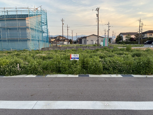 富山市下大久保、土地の外観画像です
